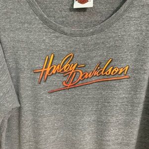 Harley 3/4 sleeve t shirt